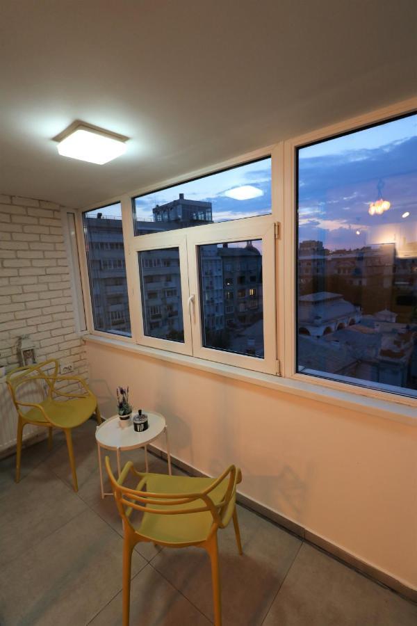 Serenity Heights Apartment: A Panoramic Haven Near Old Town - Free Minibar Bukurešť Exteriér fotografie